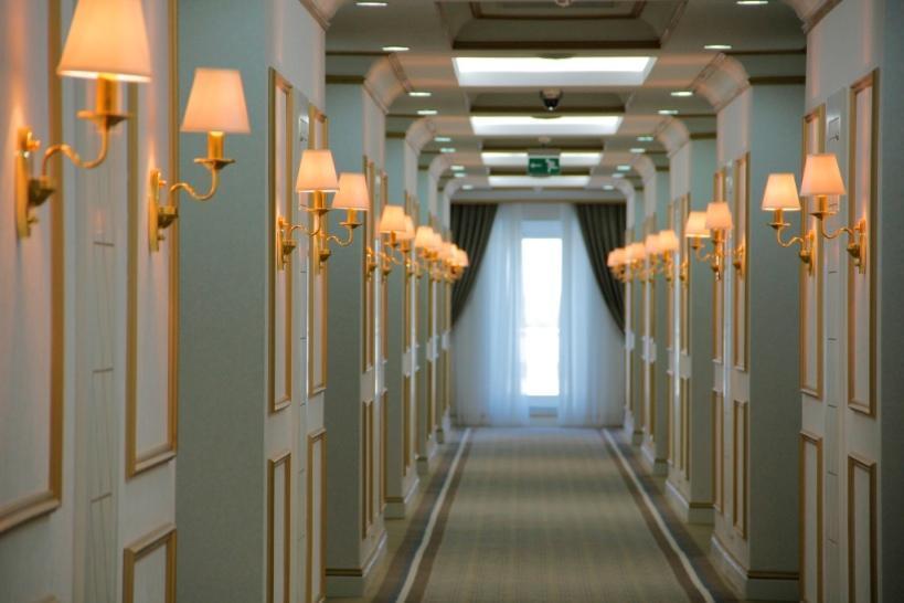 Korridor, Dashoguz Hotel, Turkmenistan, Seidenstraße Rundreisen