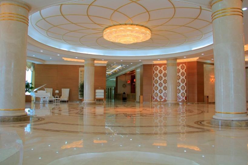 Lobby, Dashoguz Hotel, Turkmenistan, Seidenstraße Rundreisen