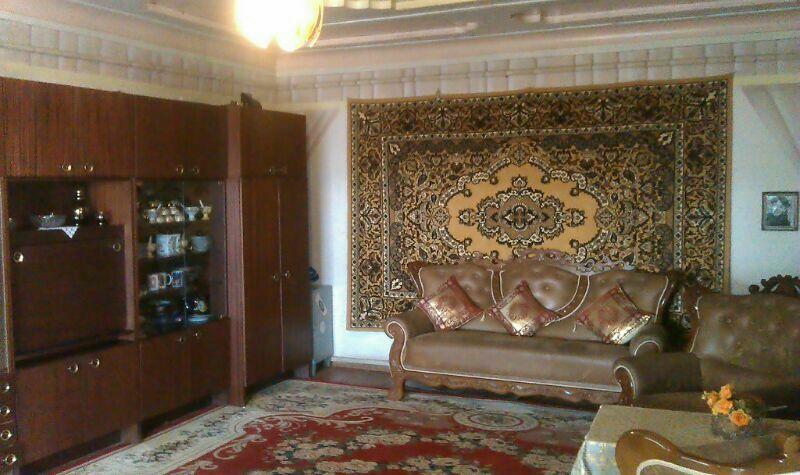 Wohnzimmer, Gästehaus Boysun, Usbekistan Reise