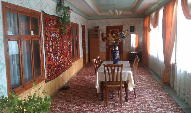 Esszimmer, Gästehaus Boysun, Usbekistan Reise