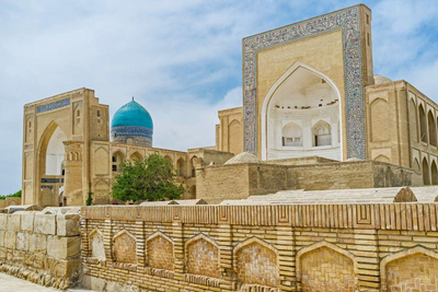 Usbekistan Rundreise, Buchara, Chor Bakr Mausoleum