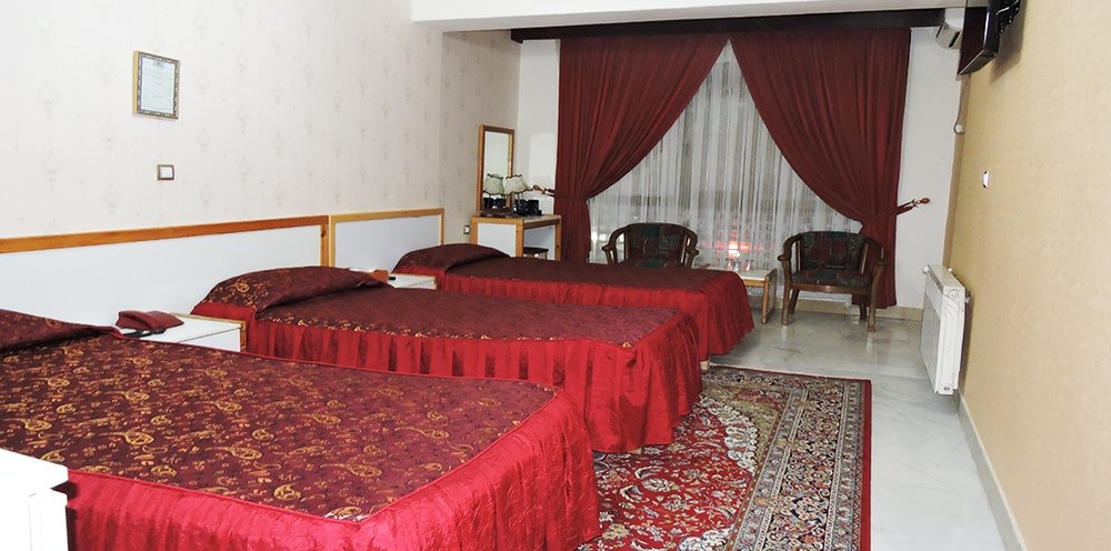 Schlafzimmer, Jahangardi Sabzevar, Hotel, Iran Rundreise