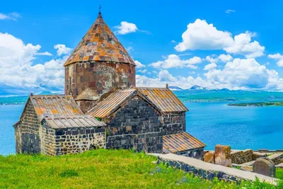 Sevanavank Kirche, Sevan See, Georgien und Armenien Reise