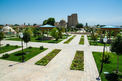 Grüne Stadt, Schachrisabs, Usbekistan, Seidenstrasse Reise