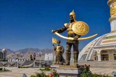 Aschgabat, Turmenistan, Zentralasien Rundreise