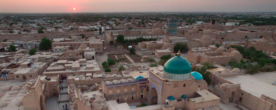 Usbekistan Rundreise, Chiwa, Pahlavon Mahmud Mausoleum