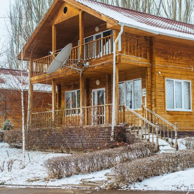 Bungalow, Aurora Resort Hotel, Bulan Sogotuu, Kirgistan Rundreise