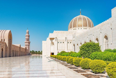 Sultan Qaboos Mosque, Salalah, Oman Reise