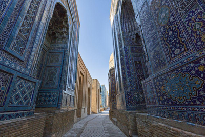 Usbekistan Rundreise, Samarkand, Shahi Zinda