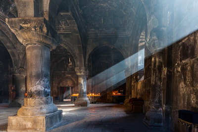 Kloster Geghard, Kotayk Provinz, Armenien Rundreise