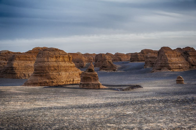 Yardang Nationalpark, China, Seidenstrasse Reise