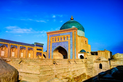 Mausoleum Pahlavon Mahmoud, Itchan Kala, Chiwa, Usbekistan Rundreise
