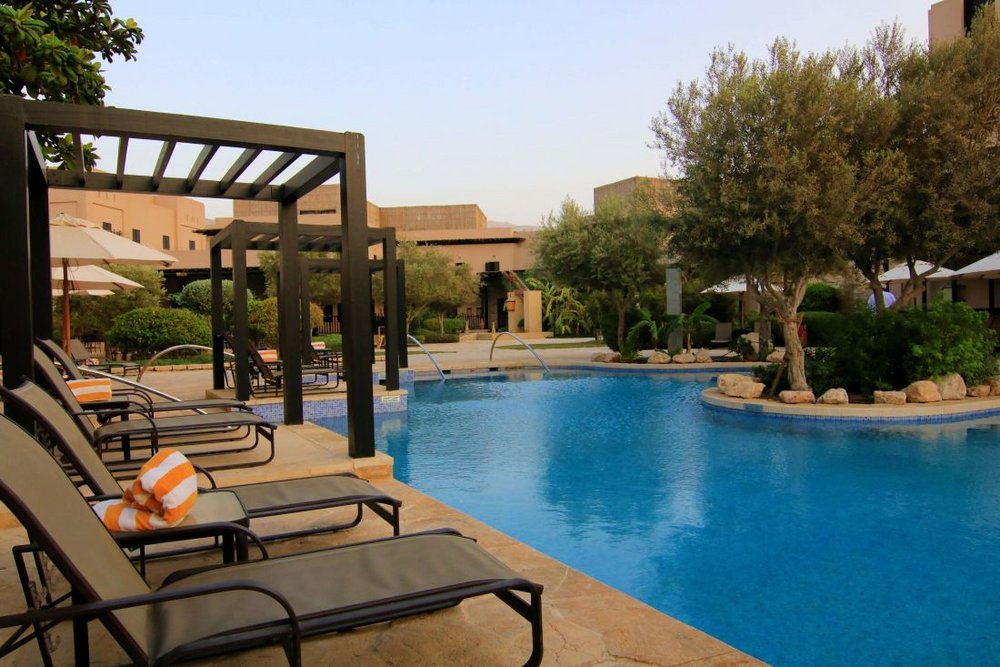 Pool, Atana Mussandam, Hotel, Khasab, Oman Rundreise