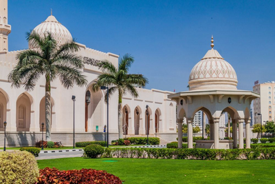 Sultan Quaboos Moschee, Salalah, Oman Rundreise