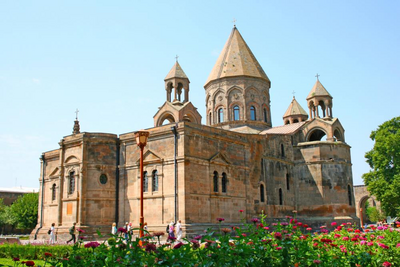 Kloster in Etschmiatsin, Armenien Reise