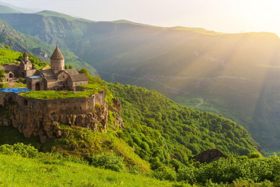 Armenien Reise, Sjunik, Kloster Tatev