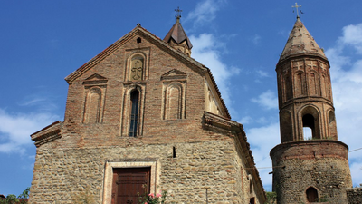 Kirche in Signagi, Georgien Reisen