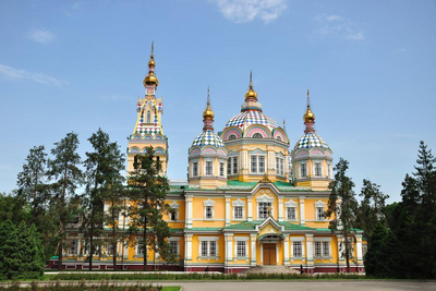 Zentralasien Rundreise, Kasachstan, Almaty, Zenkov Kathedrale
