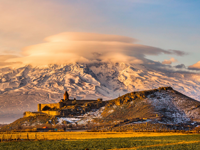 Kloster Khor Virap, Mount Ararat, Armenien Rundreise
