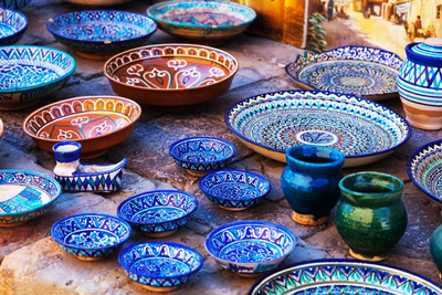 Traditioneller Markt, Urgut, Usbekistan, Zentralasien Rundreise