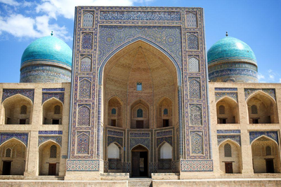 Poi Kalon Medresse in Buchara, Usbekistan Reise