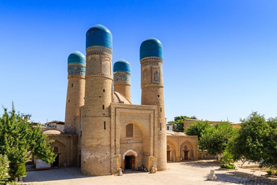 Chor-Minor-Moschee, Buchara, Usbekistan, Zentralasien Rundreise