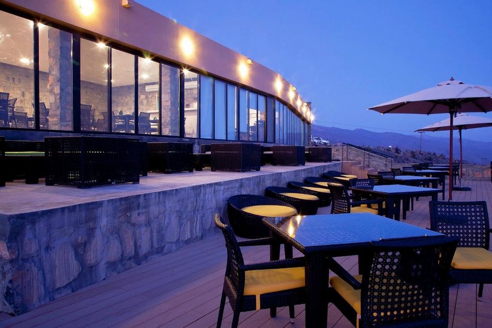 Restaurant, The View Hotel, Hail Al Shas, Oman Rundreise