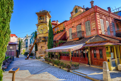 Altstadt von Tiflis, Georgien Reise
