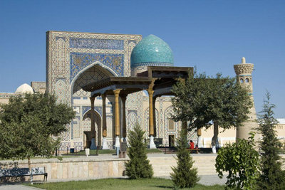 Zentralasien Rundreise, Usbekistan, Ulugbek Medrese