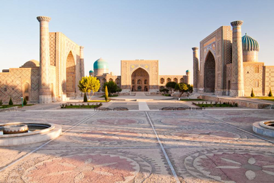 Registanplatz, Samarkand, Usbekistan Rundreise