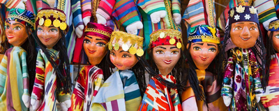 Usbekistan Rundreise, Chiwa, Puppen