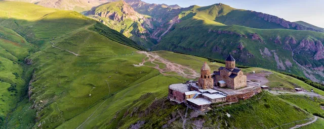 Gergeti, Georgien Reise