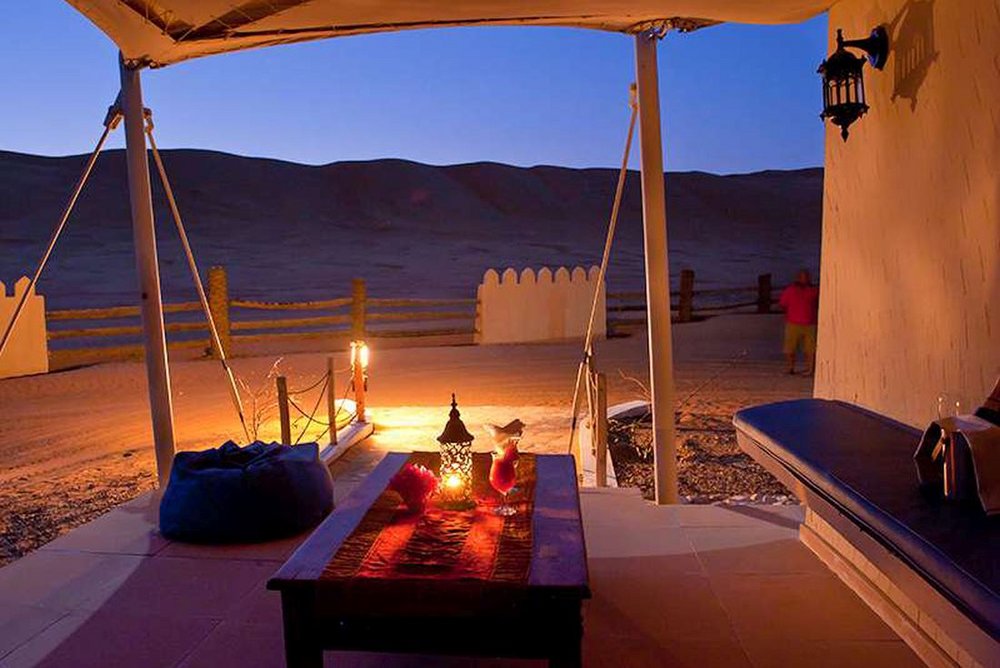 Luxus-Zelt, Desert Nights Camp, Wahiba Sands, Oman Rundreise