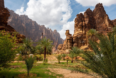 Wadi al Disah, Region Tabuk, Saudi Arabien Reise