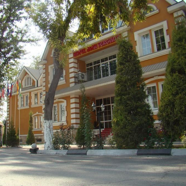 Außenansicht, Asia Fergana Hotel, Usbekistan Rundreise