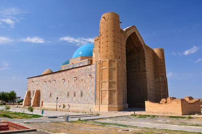 Akhmad-Yassaviy-Mausoleum, Turkestan, Kasachstan, Zentralasien Rundreise