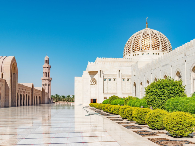 Große Moschee Muscat, Oman Reisen