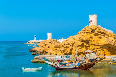 Al Ayjah Town in Sur, Oman Reise