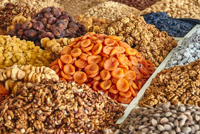 Getrocknete Früchte, Tashkent, Usbekistan Rundreise