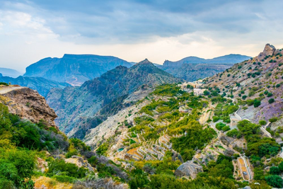 Jabal Akhdar Gebirge, Oman Reise