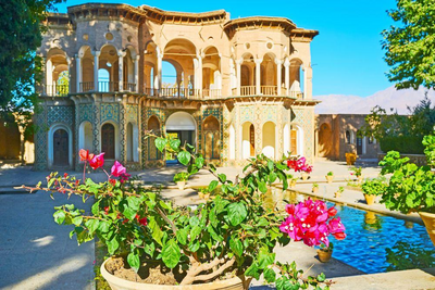 Shazdeh Garten, Mahan, Iran Reise