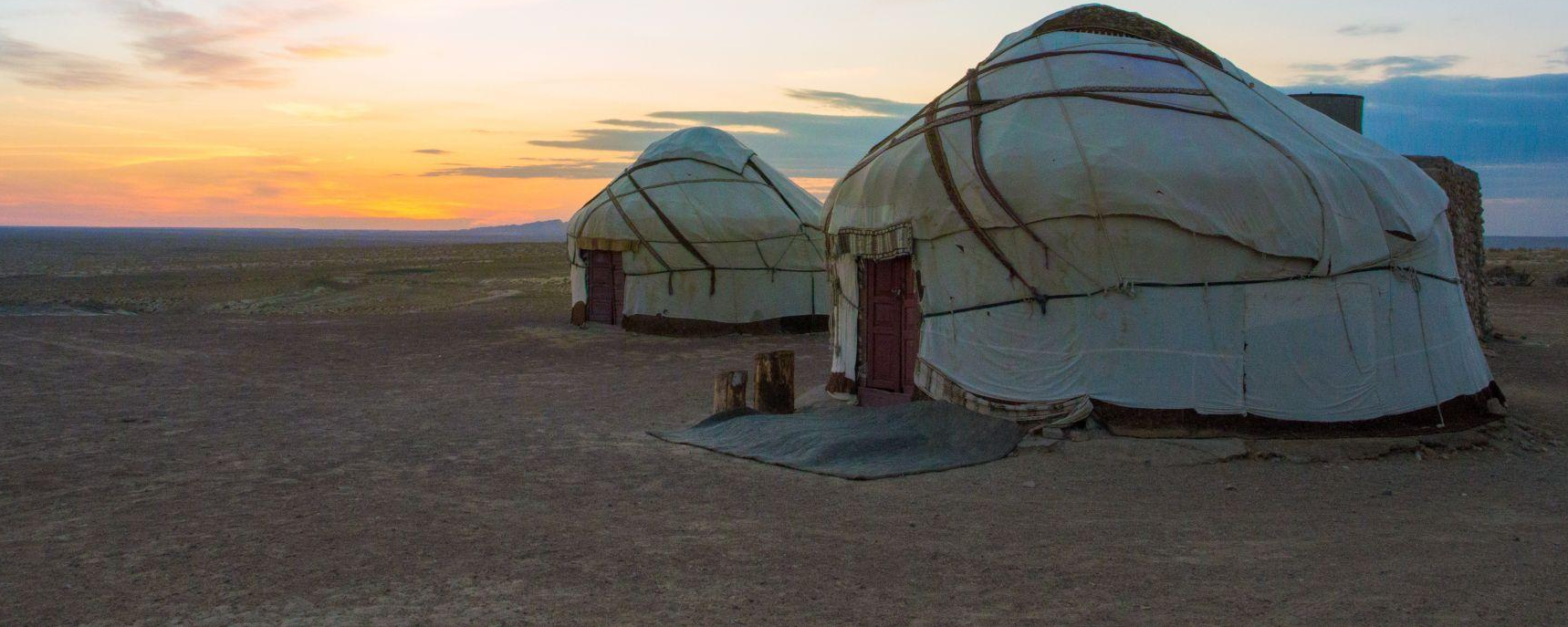 Usbekistan Rundreise, Jurten
