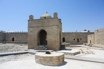 Ateshgah der Feuertempel, Aserbaidschan Reise, Georgien und Armenien Reise