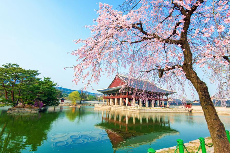 Tempel in Seoul, Südkorea Reisen