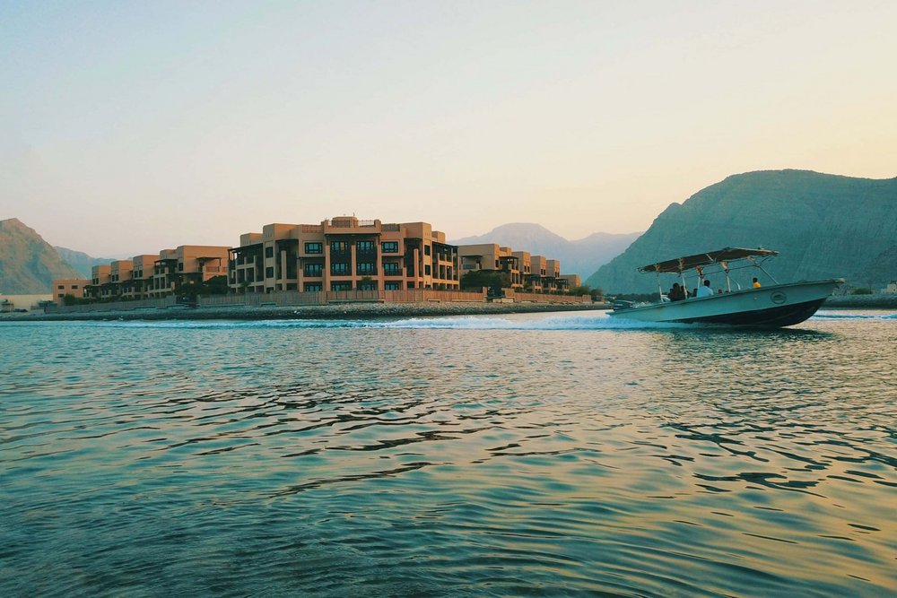 Aussenansicht, Khasab, Hotel, Atana Mussandam, Oman Rundreise