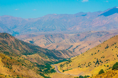 Usbekistan Rundreise, Quramagebirge