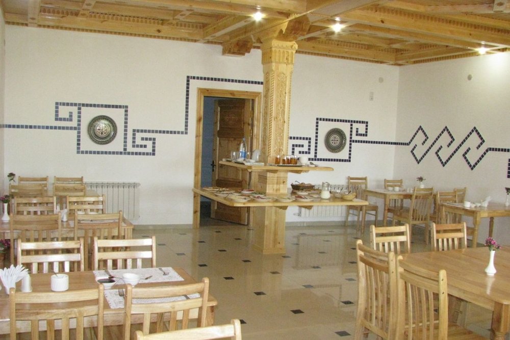 Restaurant, Malika Prime, Samarkand, Usbekistan Reise