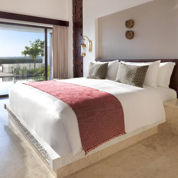 Luxusschlafzimmer, Al Baleed Resort Salalah Resort, Oman Luxusreise