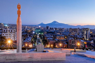 Armenien Reise, Jerewan, Panorama