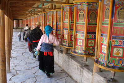 Labrang Kloster, Xiahe, China, Seidenstrasse Reise